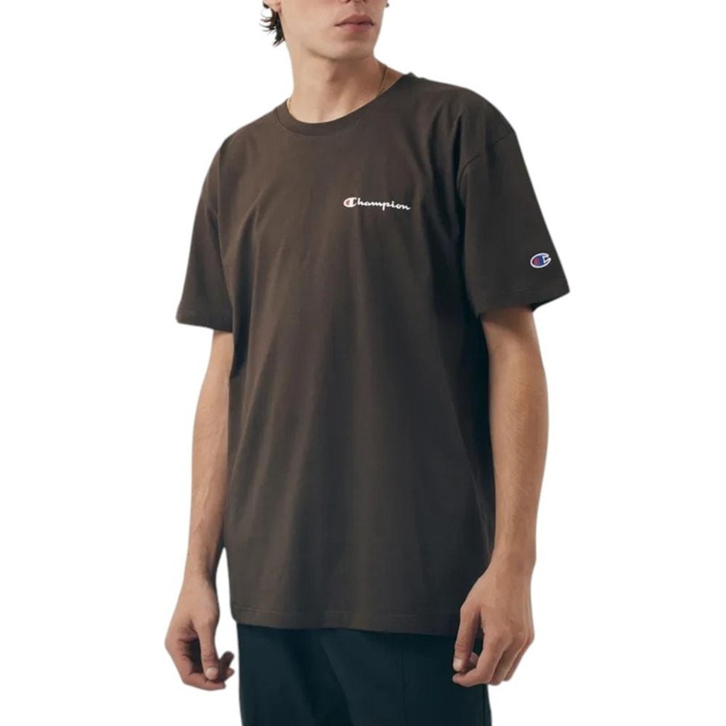 Camiseta Champion Mini Script Logo Ink - Masculina