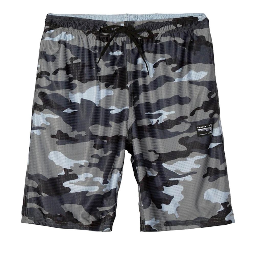 Bermuda Passeio Oakley Camo Reverse Blackout Dupla Face - Masculina