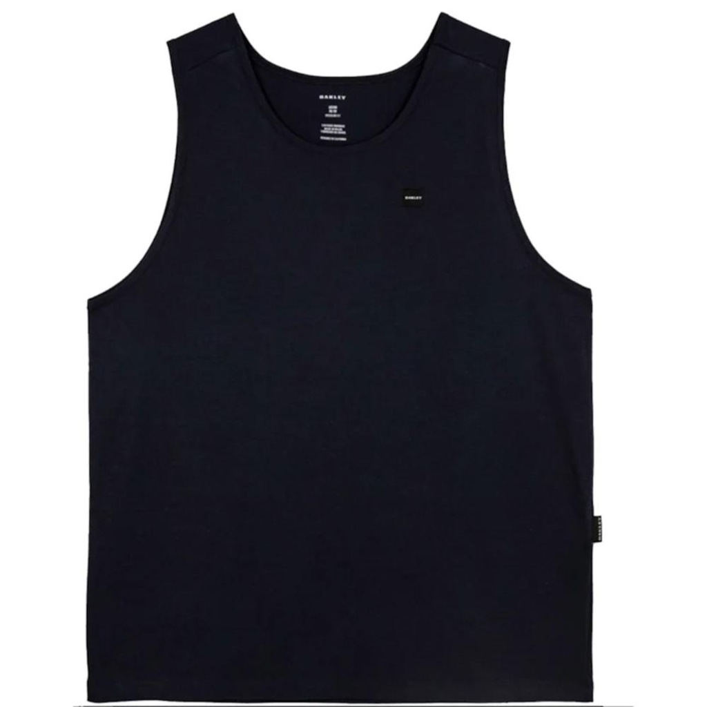 Camiseta Regata Oakley Patch Tank Blackout - Masculina