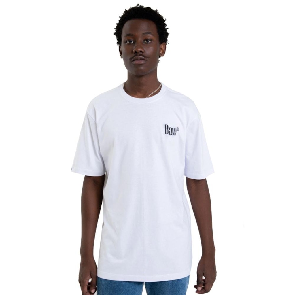 Camiseta Baw Unissex Regular Serif - Unissex