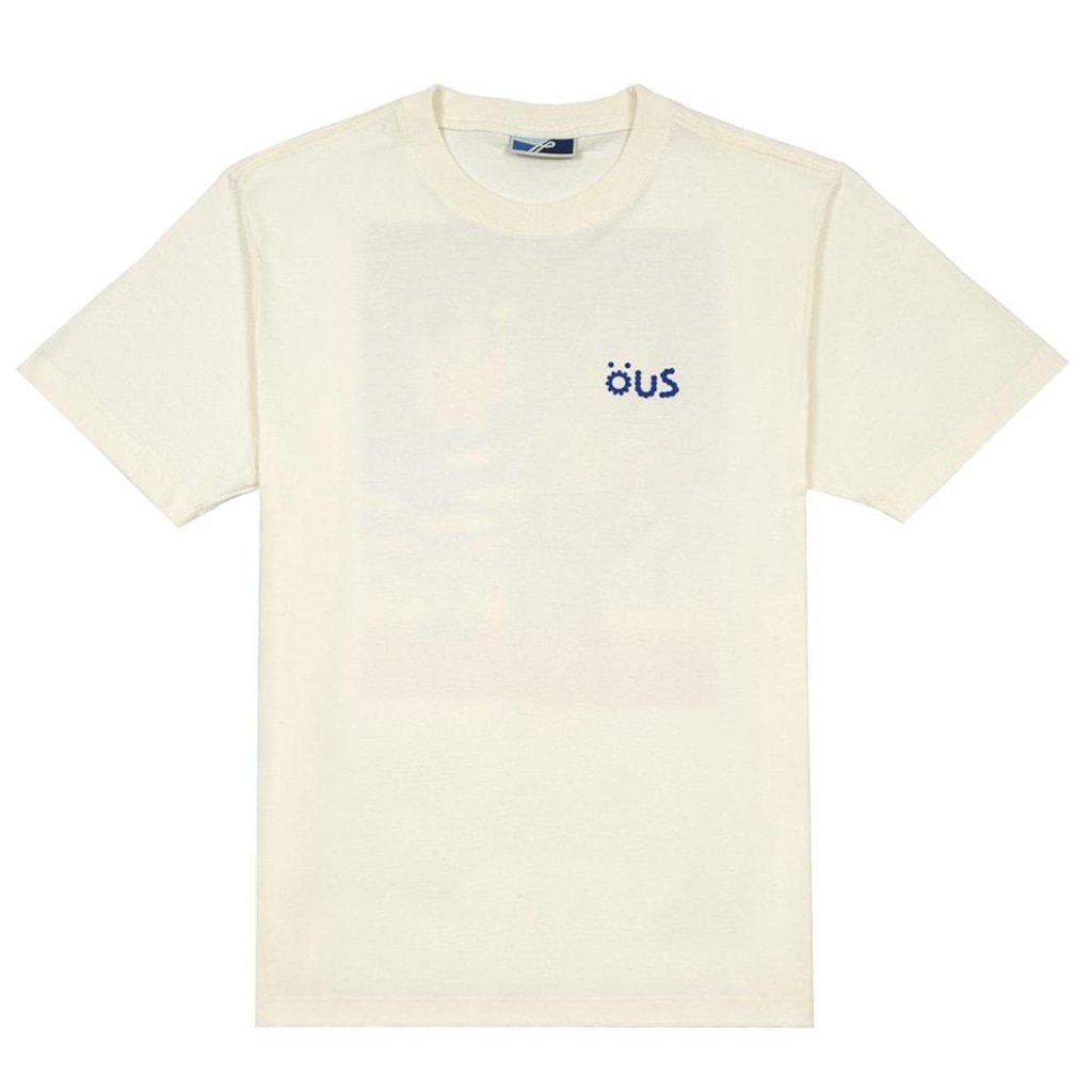 Camiseta Ous Ork Flower Pristine - Masculina