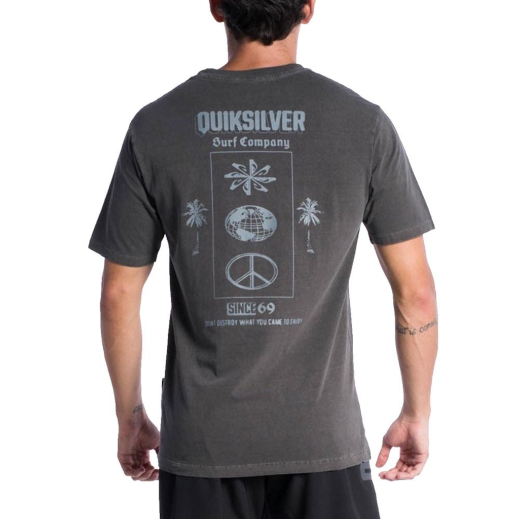 Imagem 2 do produto Camiseta Quiksilver Quik Ways - Masculina