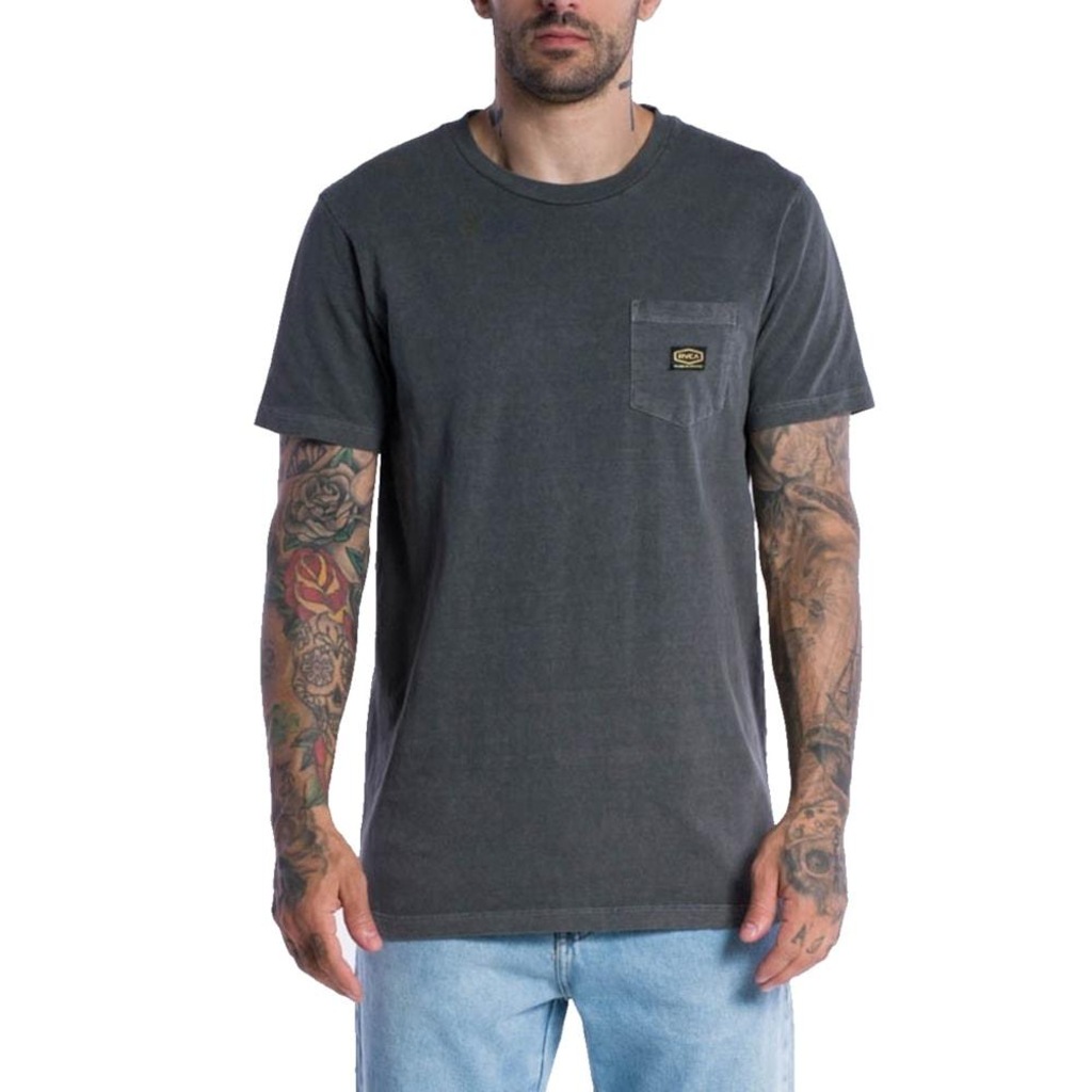 Camiseta RVCA Americana Label - Masculina