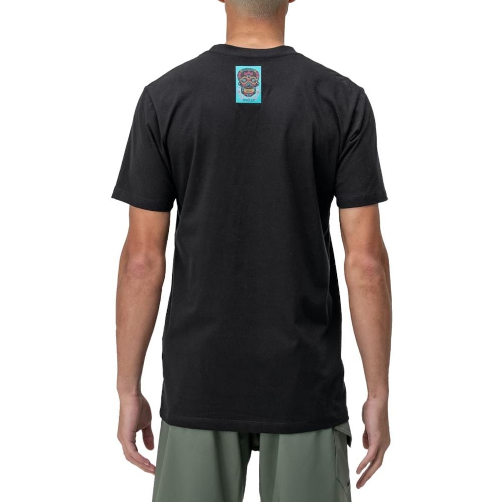Imagem 2 do produto Camiseta Oakley Dia De Los Muertos Skull Graphic Black - Masculina