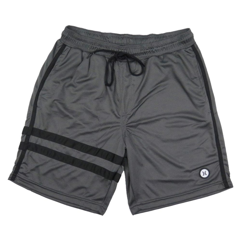 Bermuda Elástico Hurley Square Chumbo - Masculina
