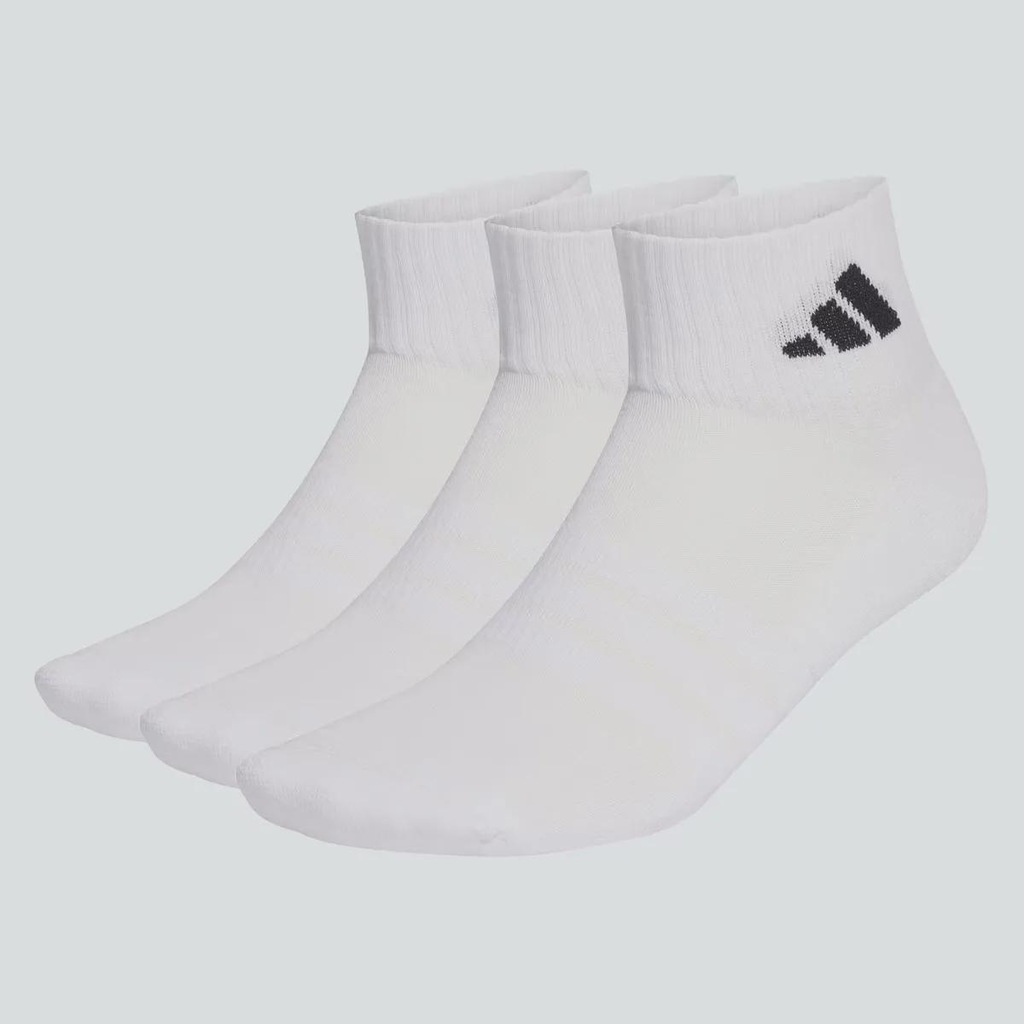 Kit Meia adidas ESS Ank - 3 Pares