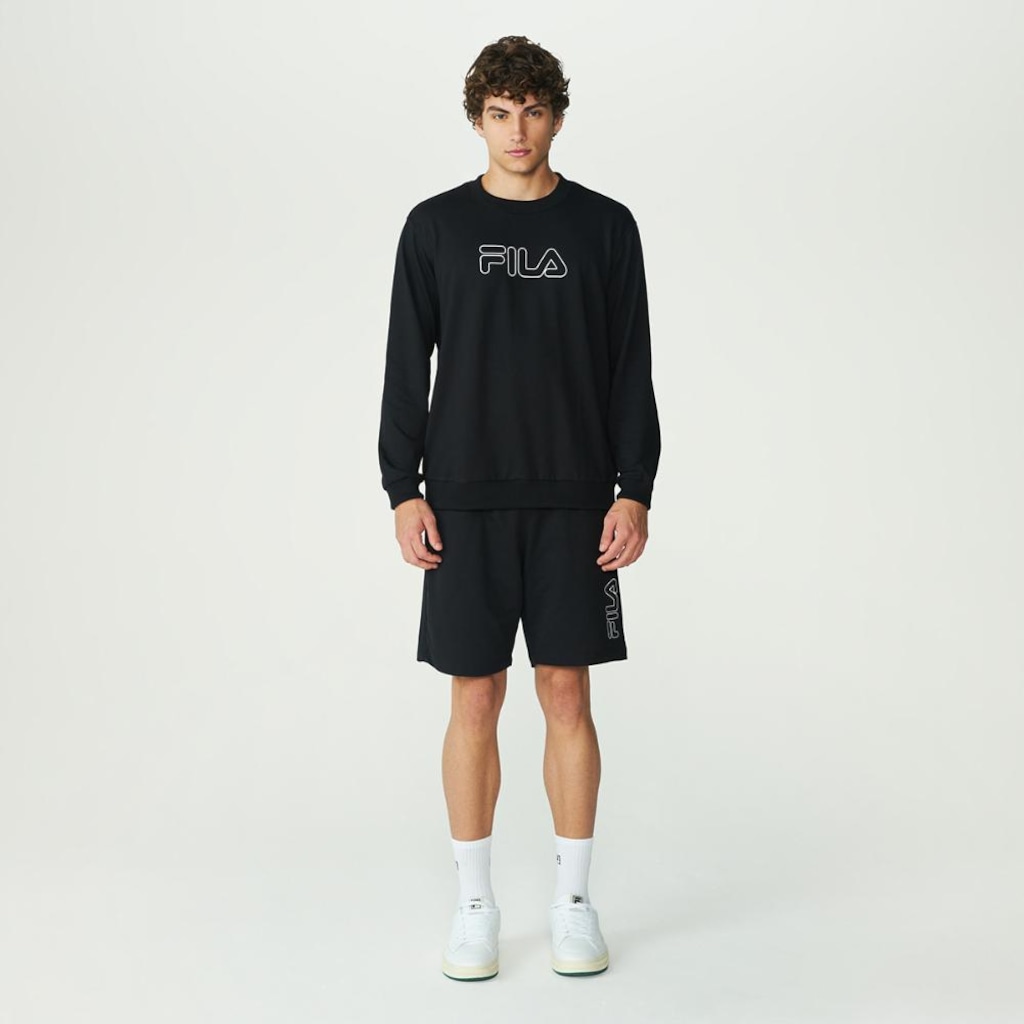 Bermuda Fila Outline Light Masculina
