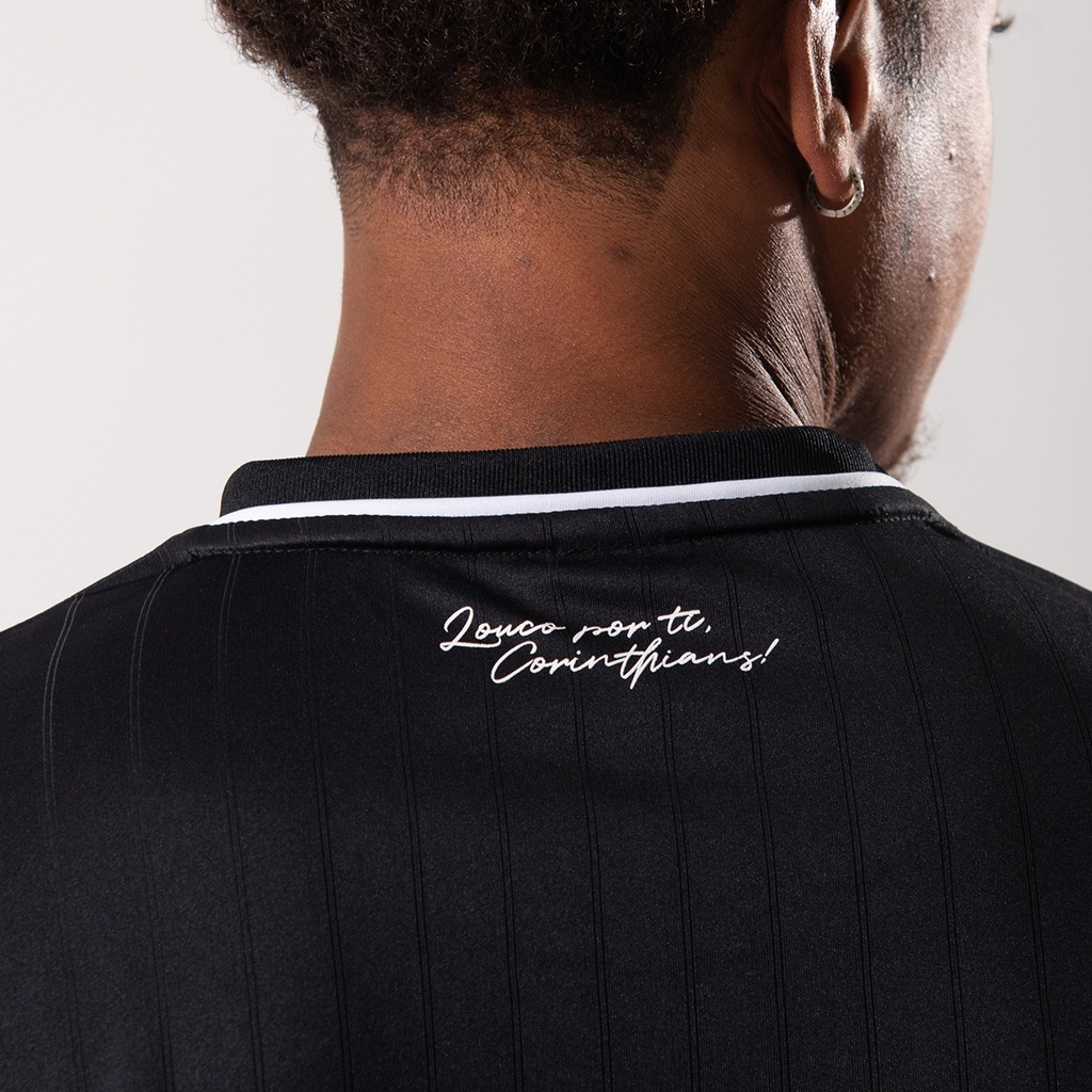 Imagem 2 do produto Camisa do Corinthians Arte Braziline Fiel Timão Licenciada - Masculina