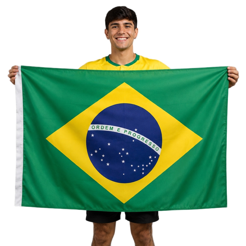 Imagem 2 do produto Bandeira do Brasil Símbolo Clássica Oficial Bc Sartori