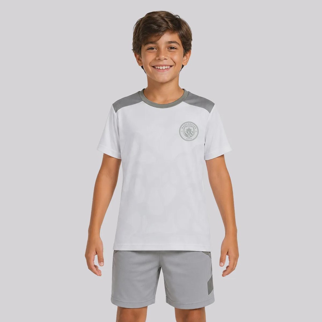 Camisa Manchester City Medlock Infantil