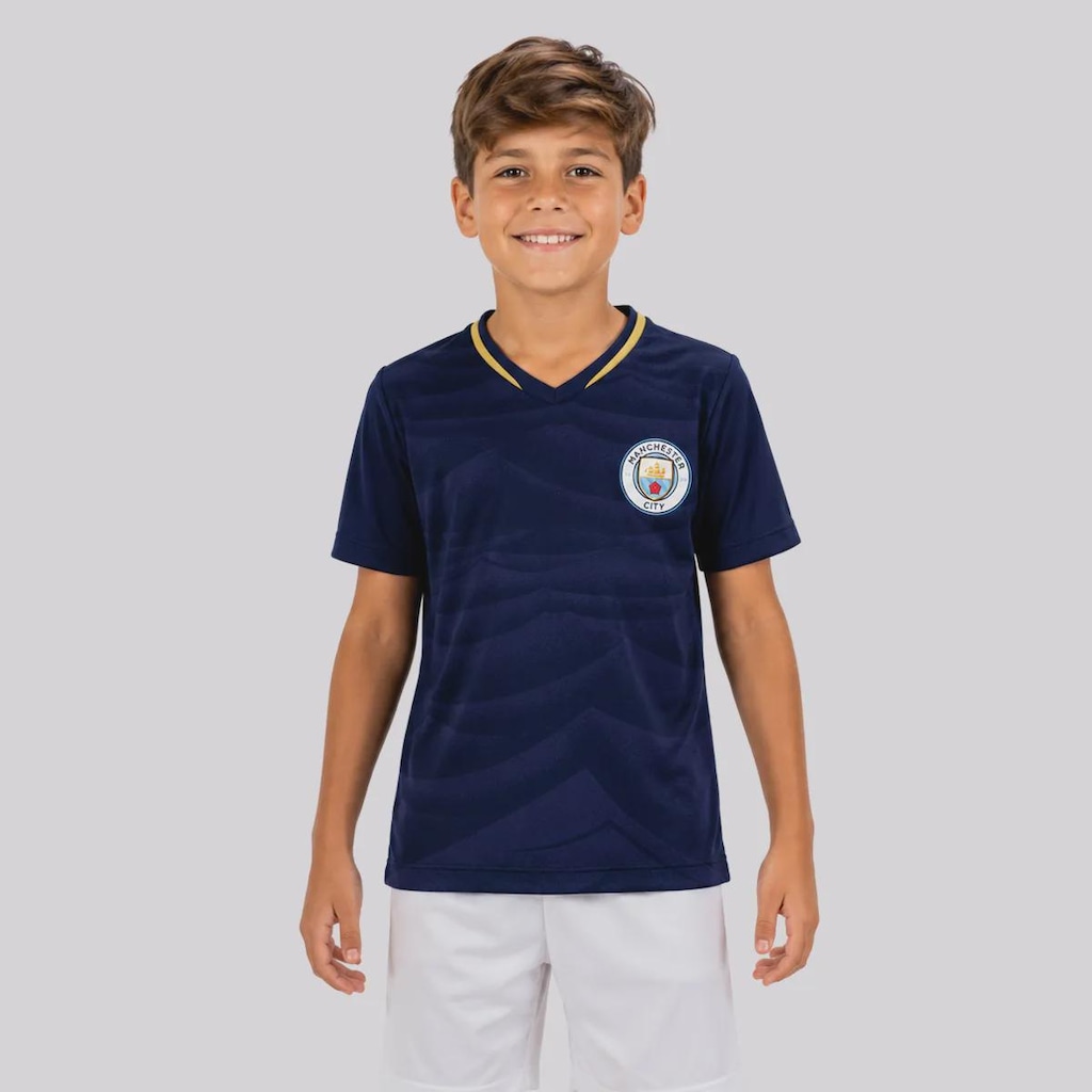 Camisa Manchester City Peter Infantil