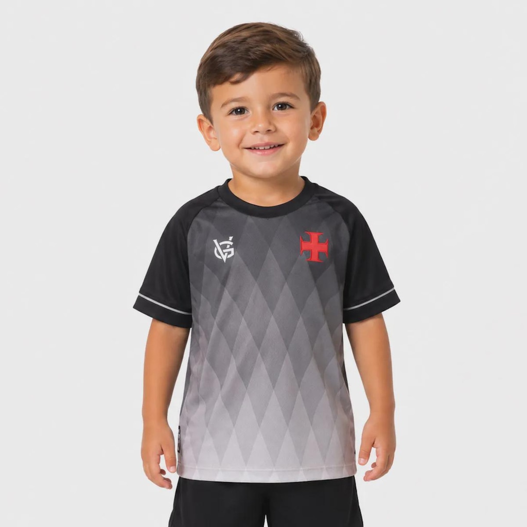 Camisa do Vasco Eclipse Infantil