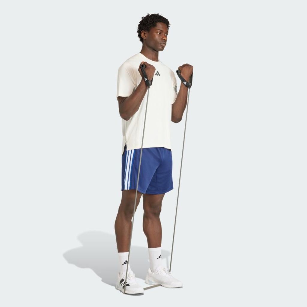 Imagem 4 do produto Shorts de Treino adidas Essentials All-Set 3 Listras Masculino