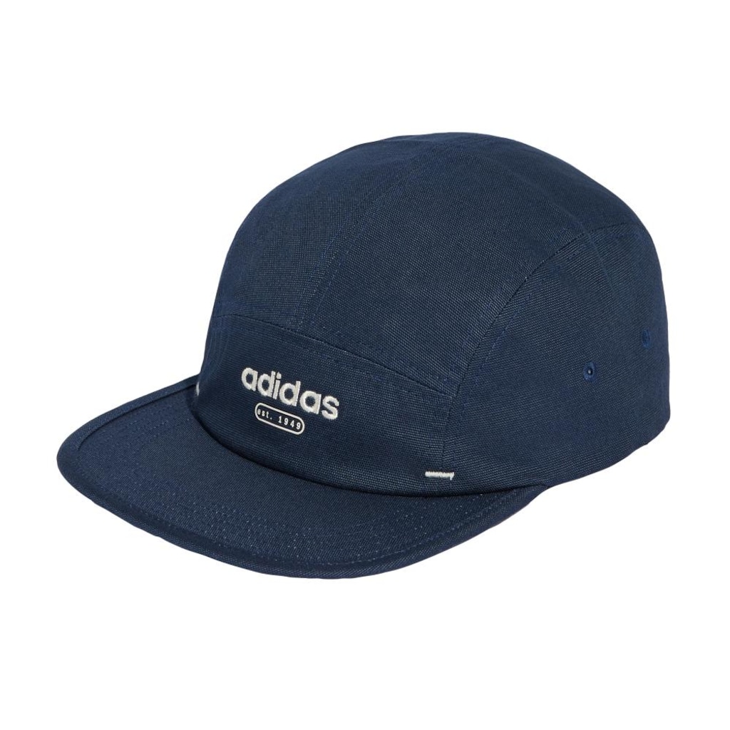 Boné Unissex adidas Lona 5 Painéis Aba Reta
