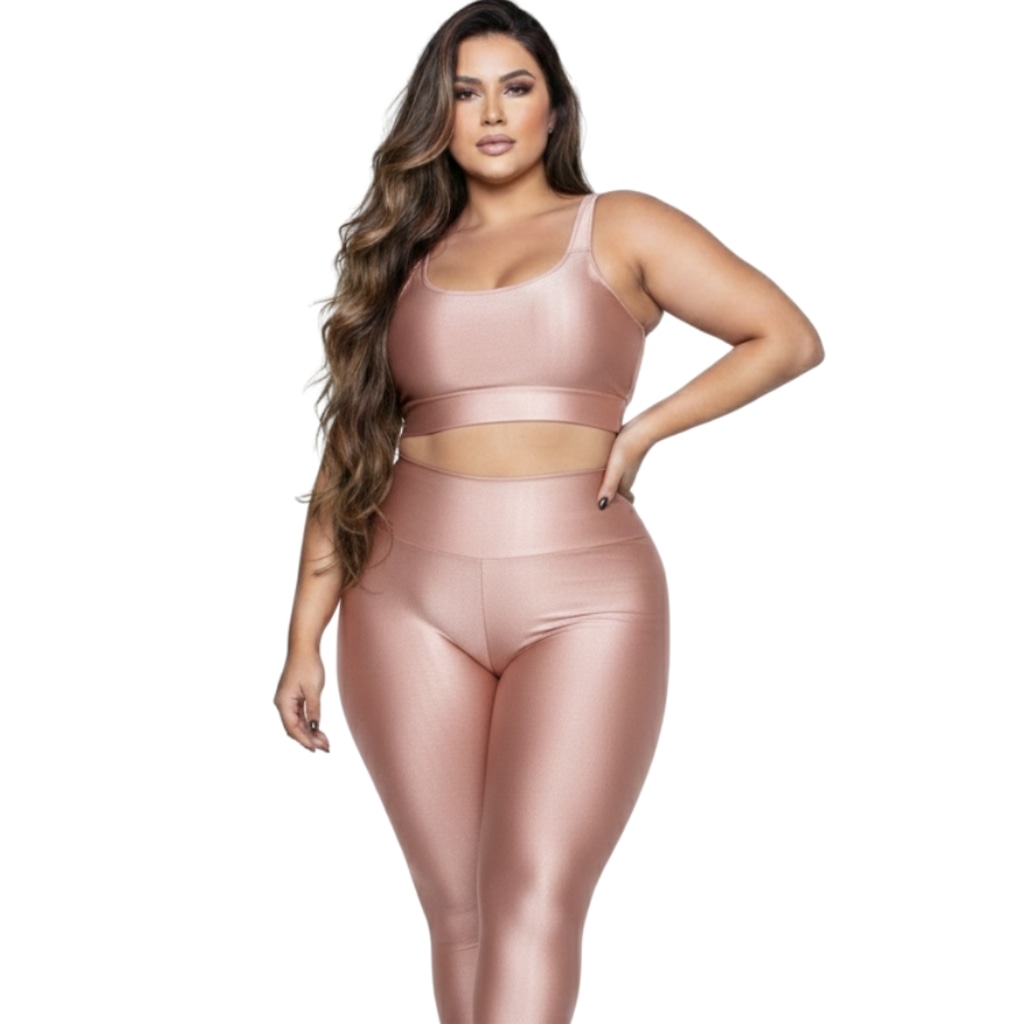Top Fitness Plus Size New Zig 3D Vekyo com Bojo - Feminino