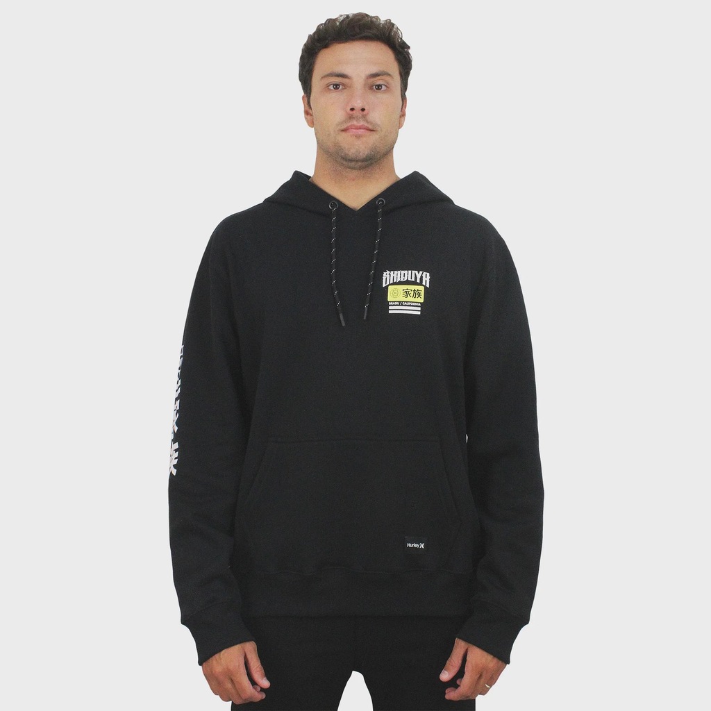 Imagem 3 do produto Moletom Canguru Hurley x Shibuya Escama - Masculino