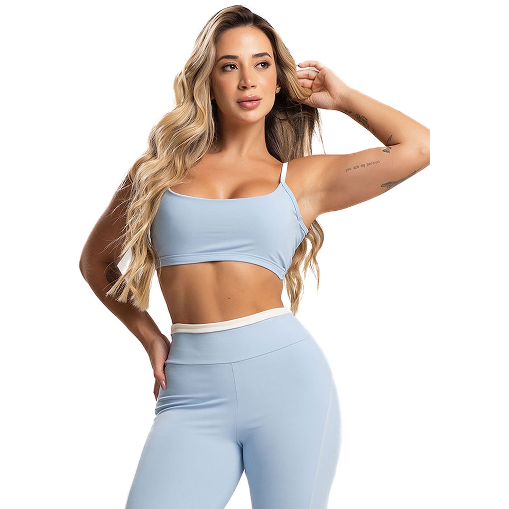Top Alcinha Costas Mvb Modas Nua Poliamida  - Feminino