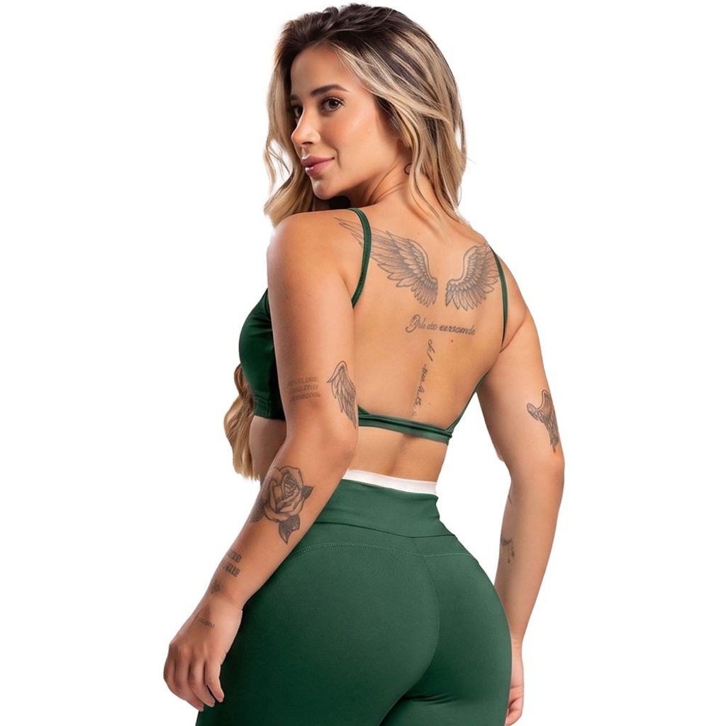 Imagem 3 do produto Top Alcinha Costas Mvb Modas Nua Poliamida  - Feminino