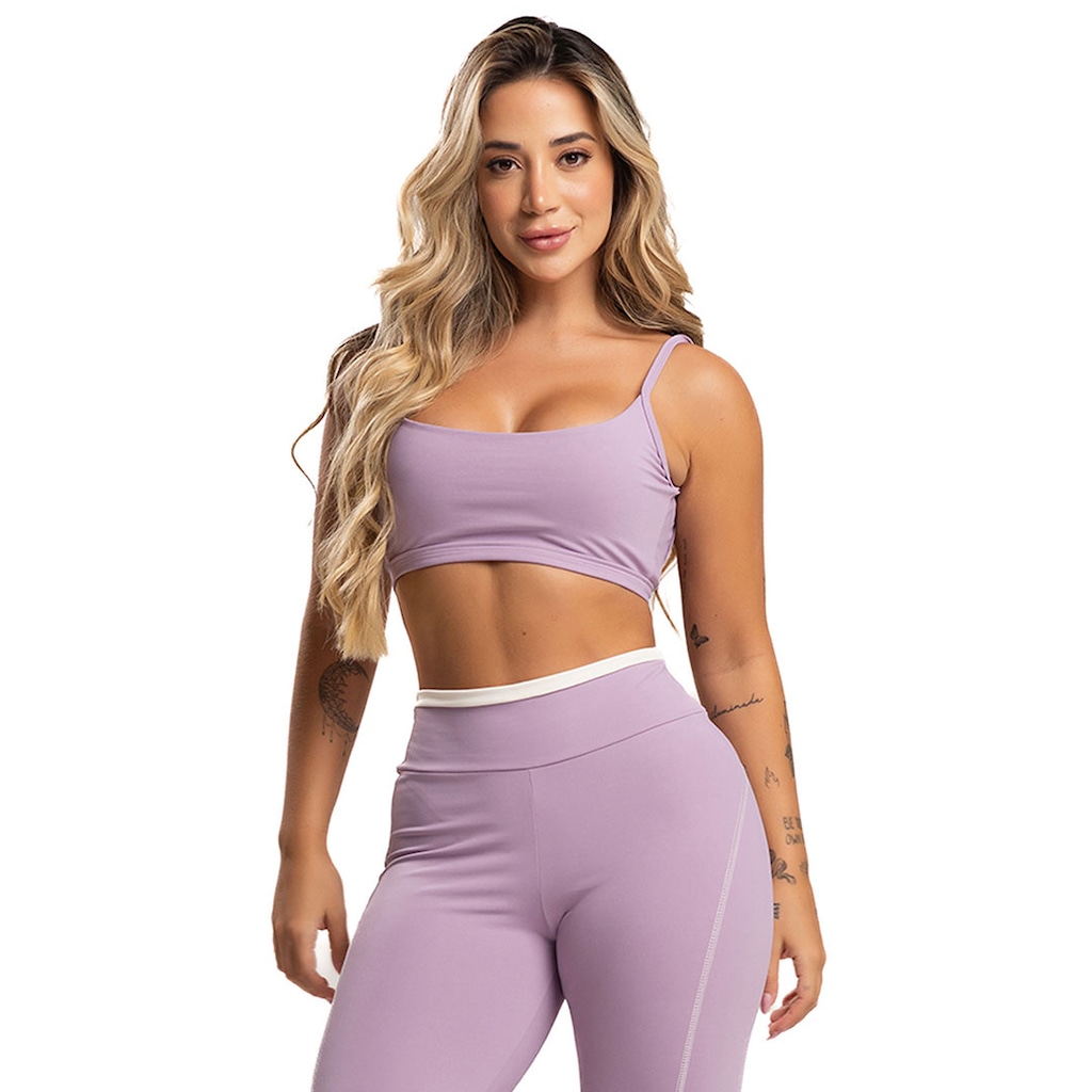 Top Alcinha Costas Mvb Modas Nua Poliamida  - Feminino