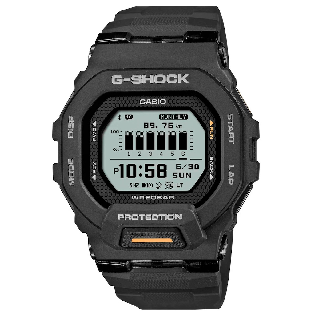 Relógio Casio G-Shock G-squad GBD-200-1A1DR
