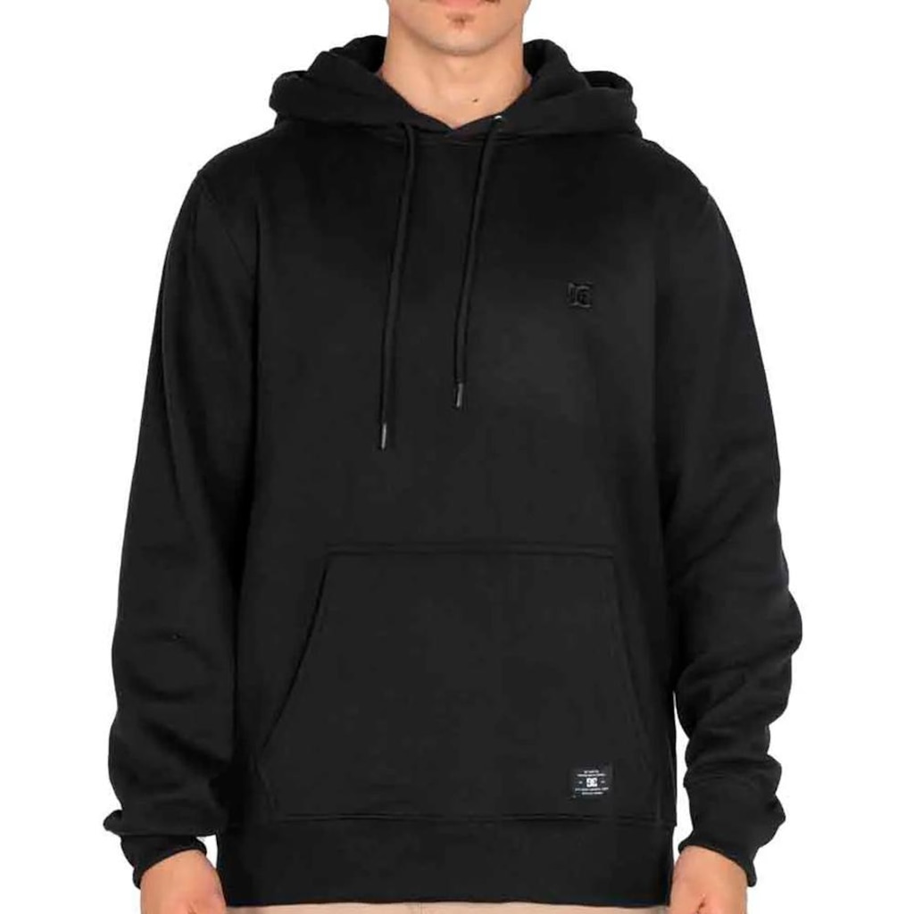 Moletom DC Shoes Canguru Embroidery - Masculino