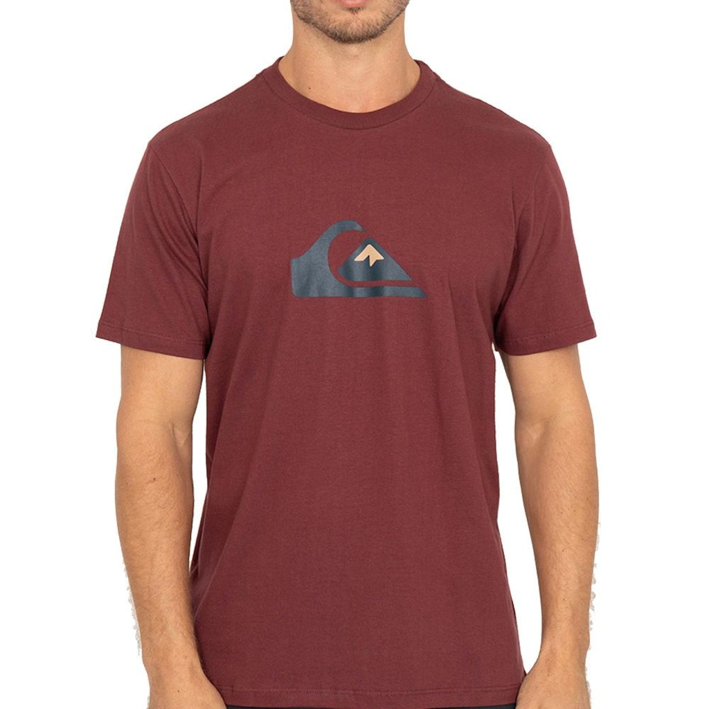 Camiseta Quiksilver Comp Logo PS  - Masculina