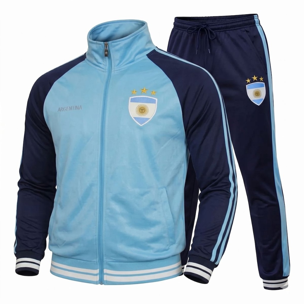 Agasalho Conjunto Argentina Seleção - Masculino