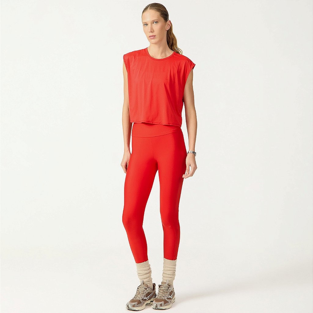 Imagem 3 do produto Blusa Colcci Curta Sem Mangas Muscle WT26 - Feminina