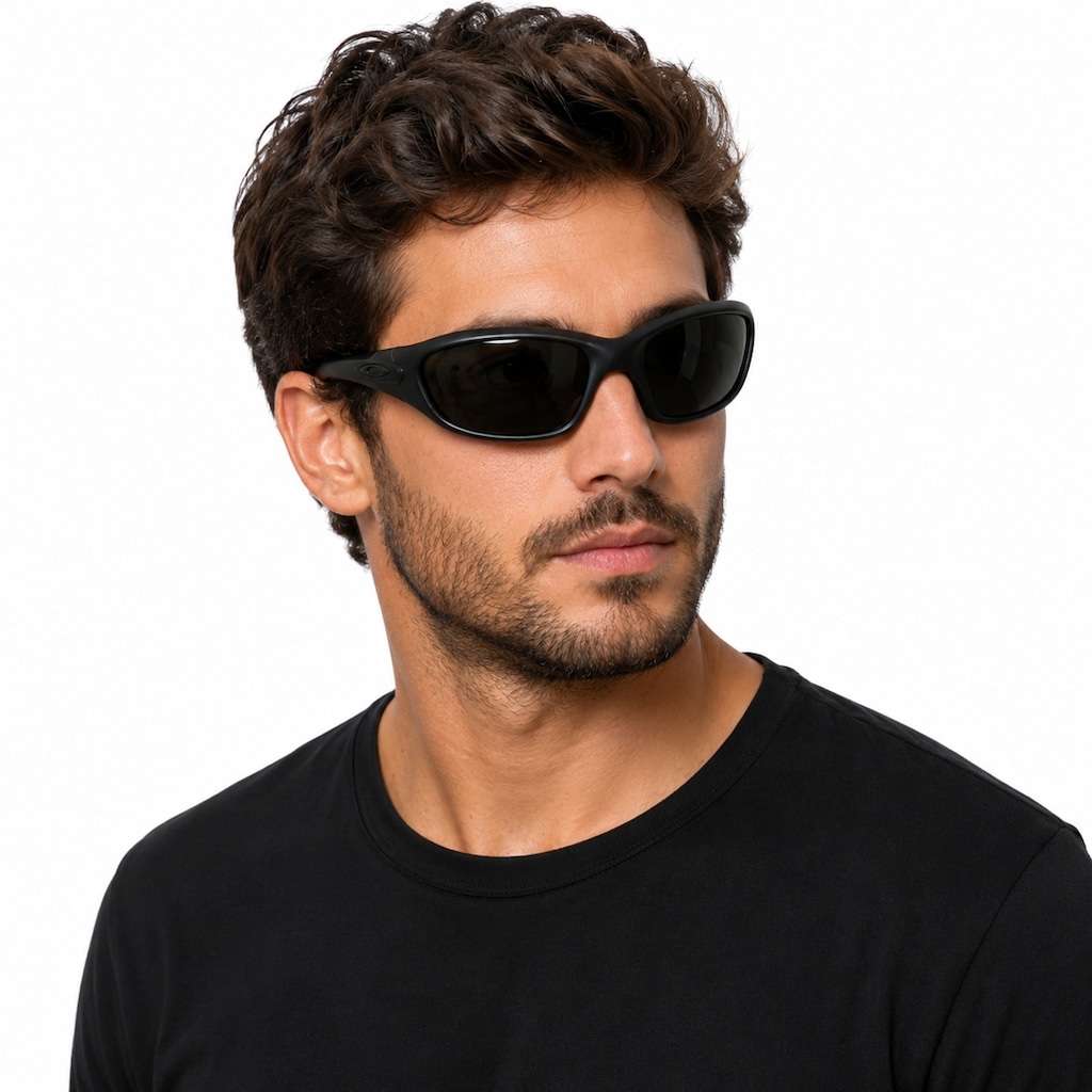 Óculos Masculino Oakley Straight Jacket Matte Black