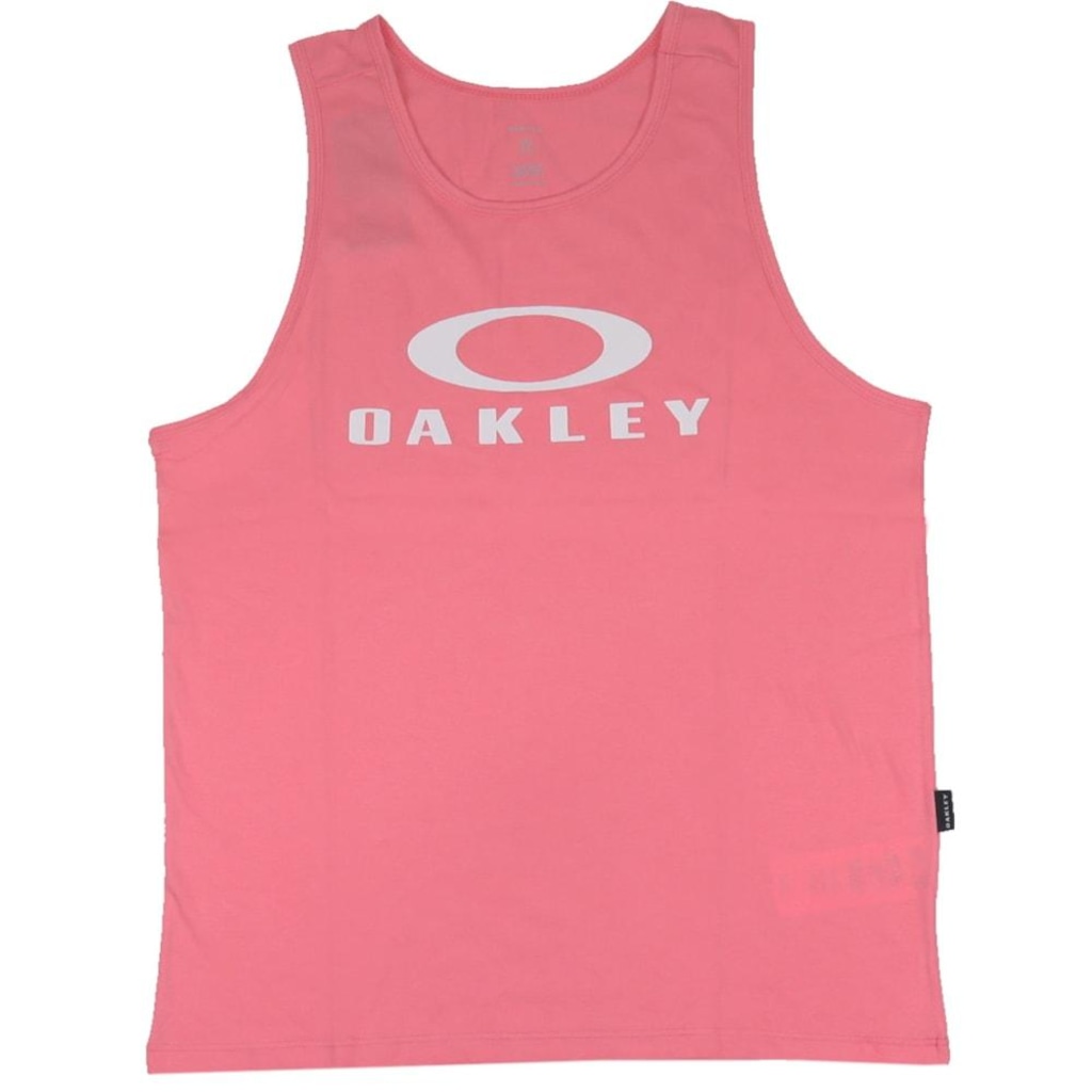 Camiseta Regata Oakley Bark Tank Pink - Masculina