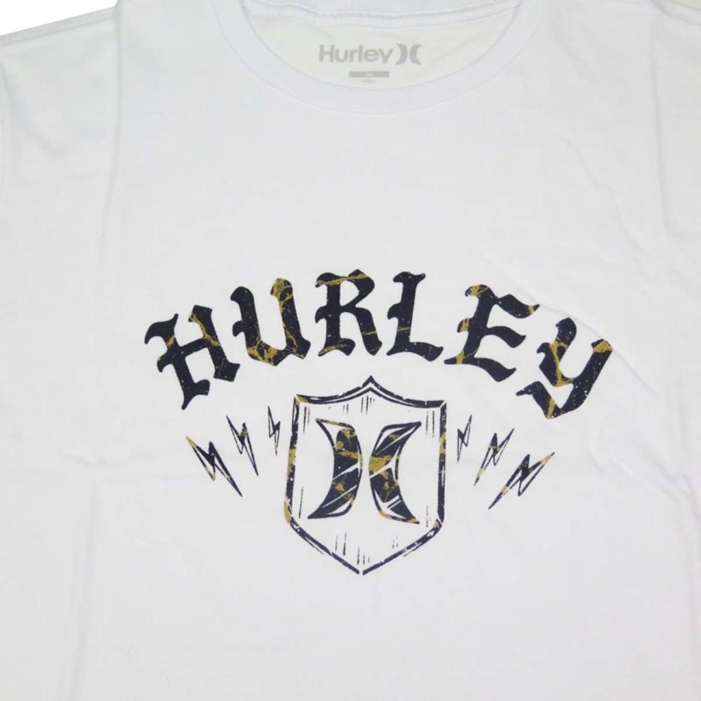 Imagem 3 do produto Camiseta Hurley Silk Brasao - Masculina
