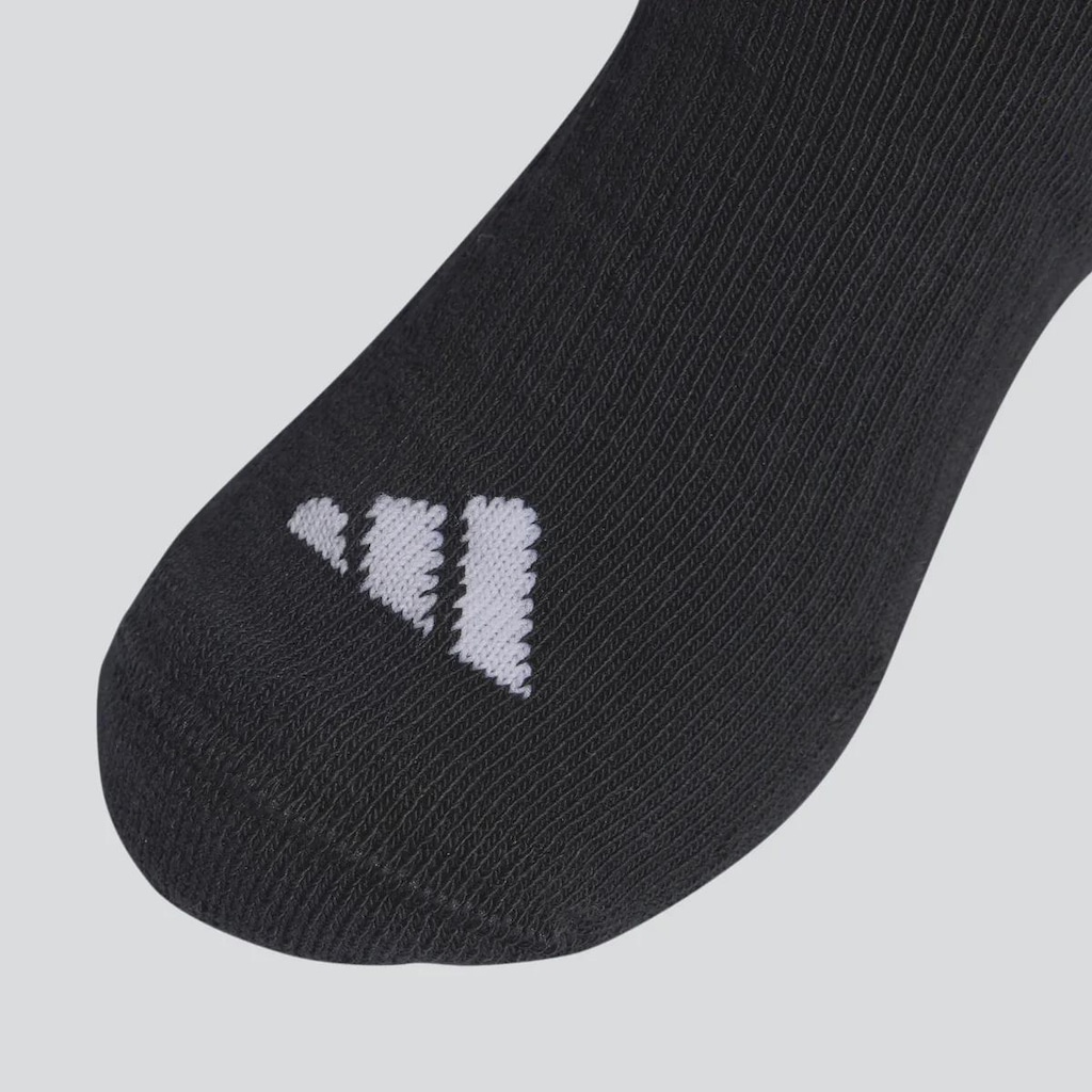 Imagem 3 do produto Kit Meia adidas Crew 3 Pares Infantil