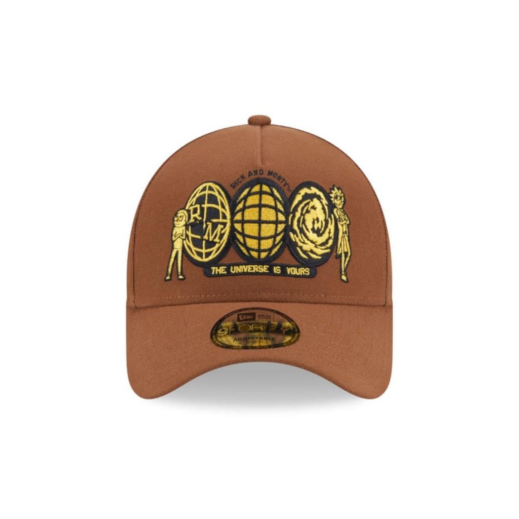 Imagem 2 do produto Bone New Era 9Forty A-Frame Snapback Rick And Morty Masculino