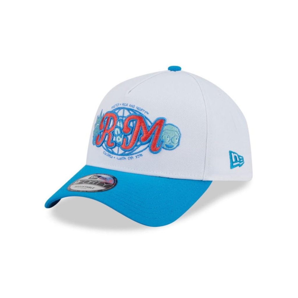 Bone New Era 9Forty A-Frame Snapback Rick And Morty Masculino