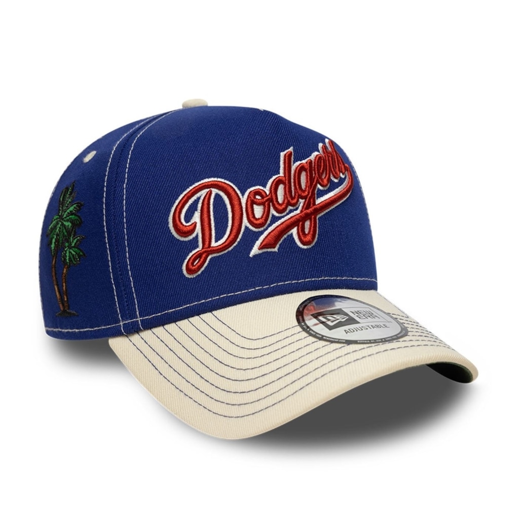 Imagem 3 do produto Bone New Era MLB 9Forty A-Frame Snapback Los Angeles Dodgers Masculino
