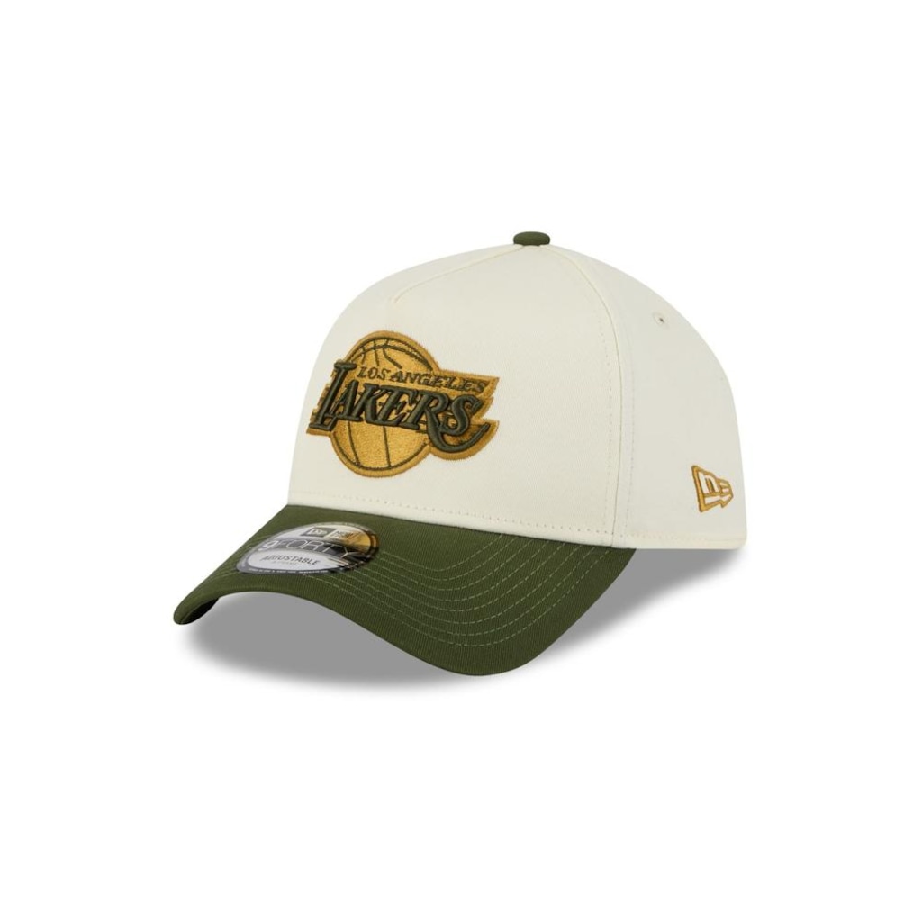 Bone New Era NBA 9Forty A-Frame Snapback Los Angeles Lakers Masculino