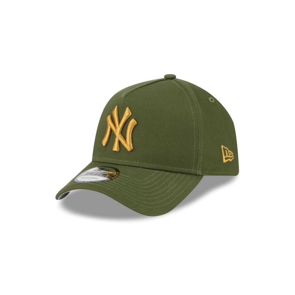 Bone New Era MLB 9Forty A-Frame Snapback New York Yankees Masculino