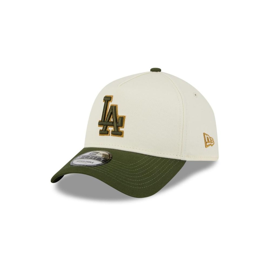 Bone New Era MLB 9Forty A-Frame Snapback Los Angeles Dodgers Masculino