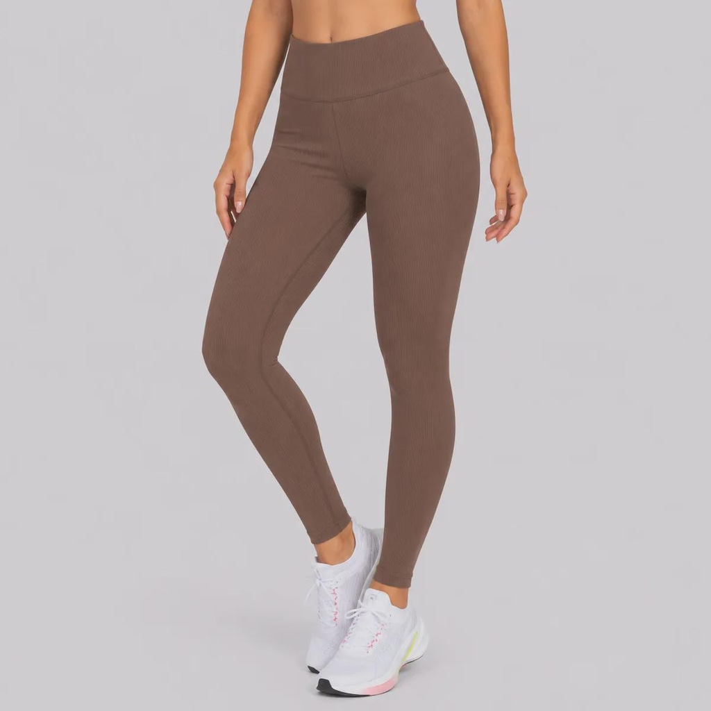 Calça Legging Fila Life Ribbed III Feminina