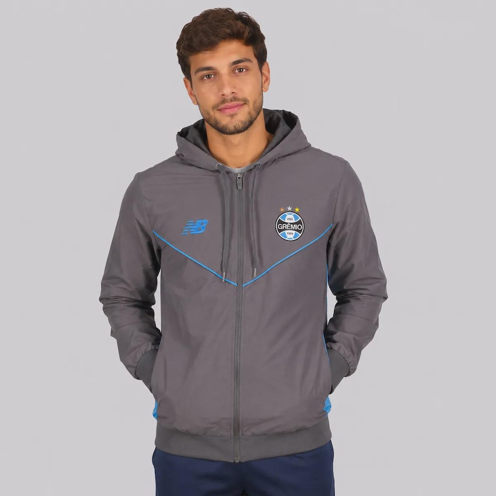 Jaqueta New Balance Grêmio Viagem 2026 Masculina