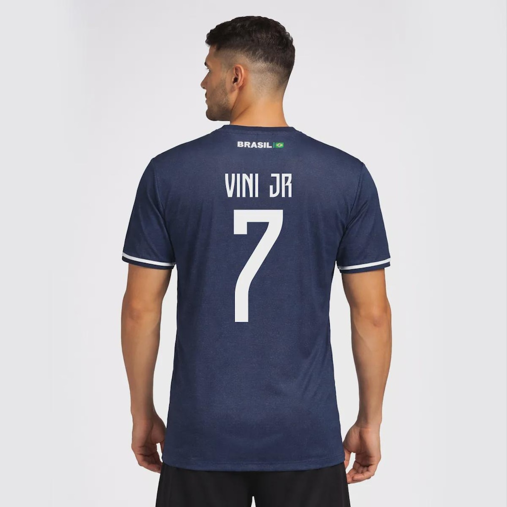 Camisa Brasil Xodó 7 Vini Jr Masculina
