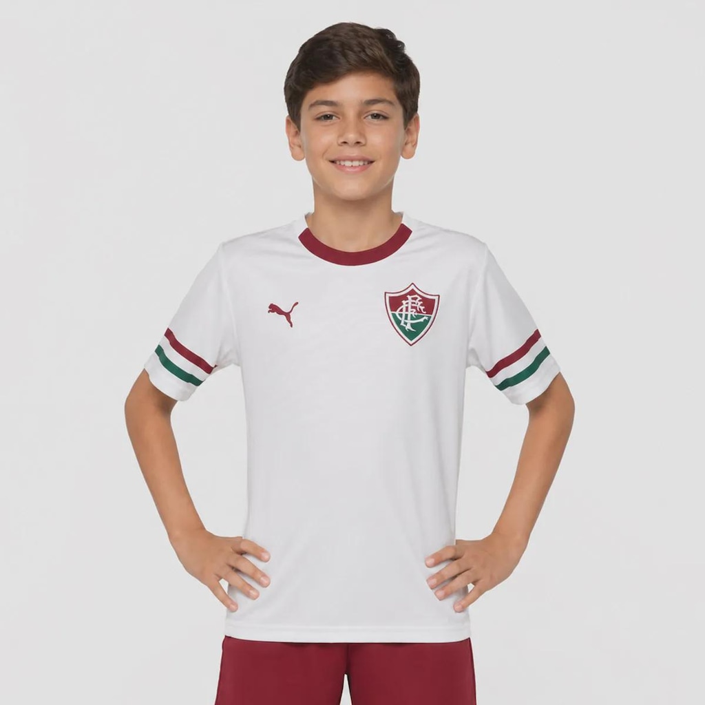 Camisa do Fluminense II 26/27 Torcedor Puma Infantil