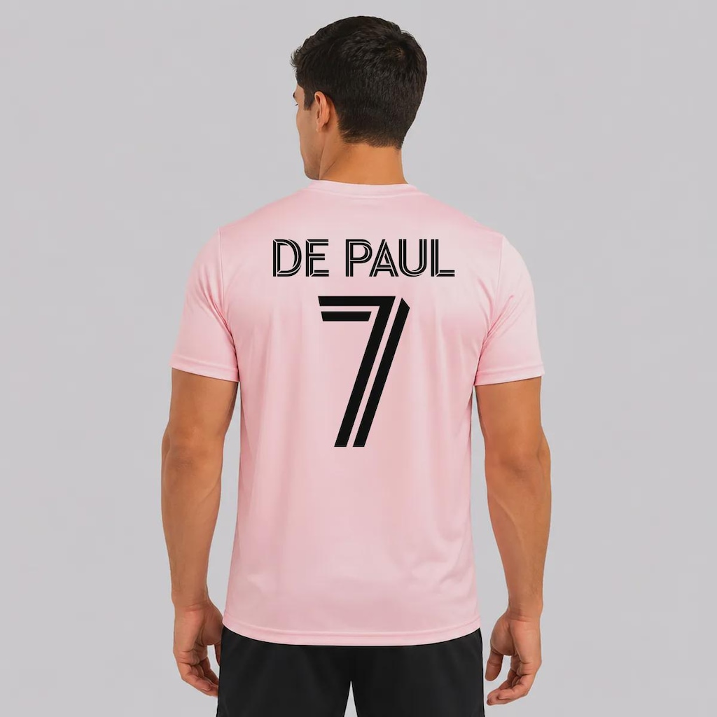 Camisa Inter Miami Dry II 7 De Paul Masculina
