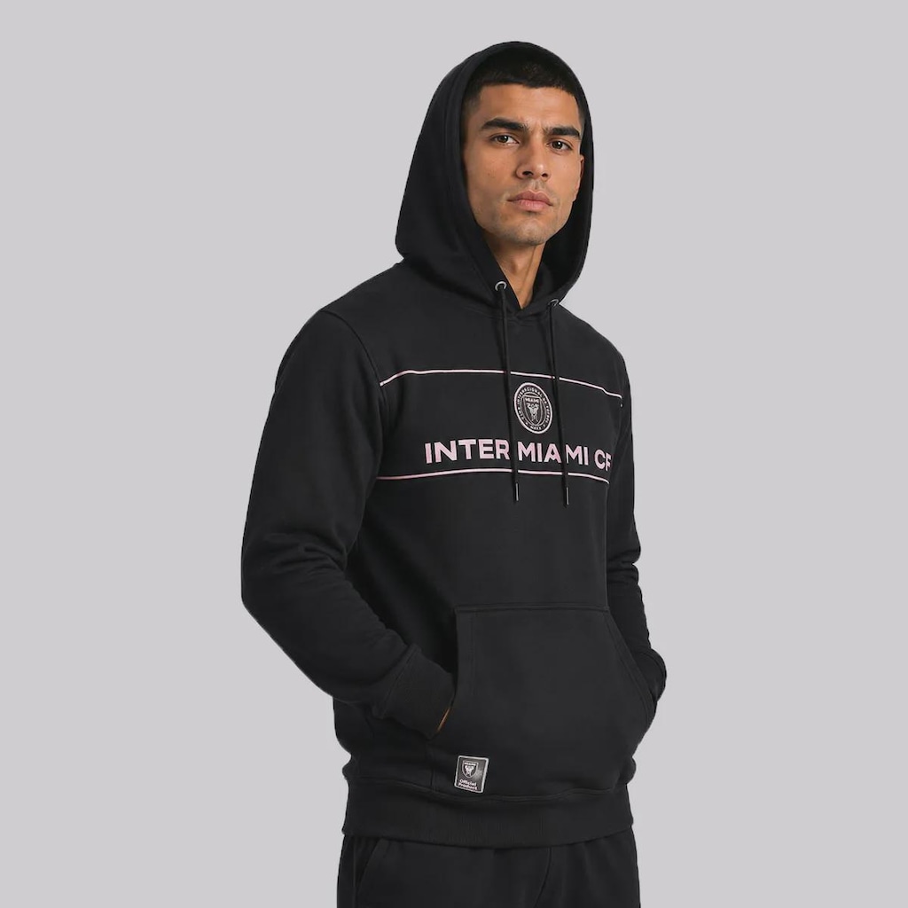 Imagem 2 do produto Blusão de Moletom Inter Miami Canguru Masculino