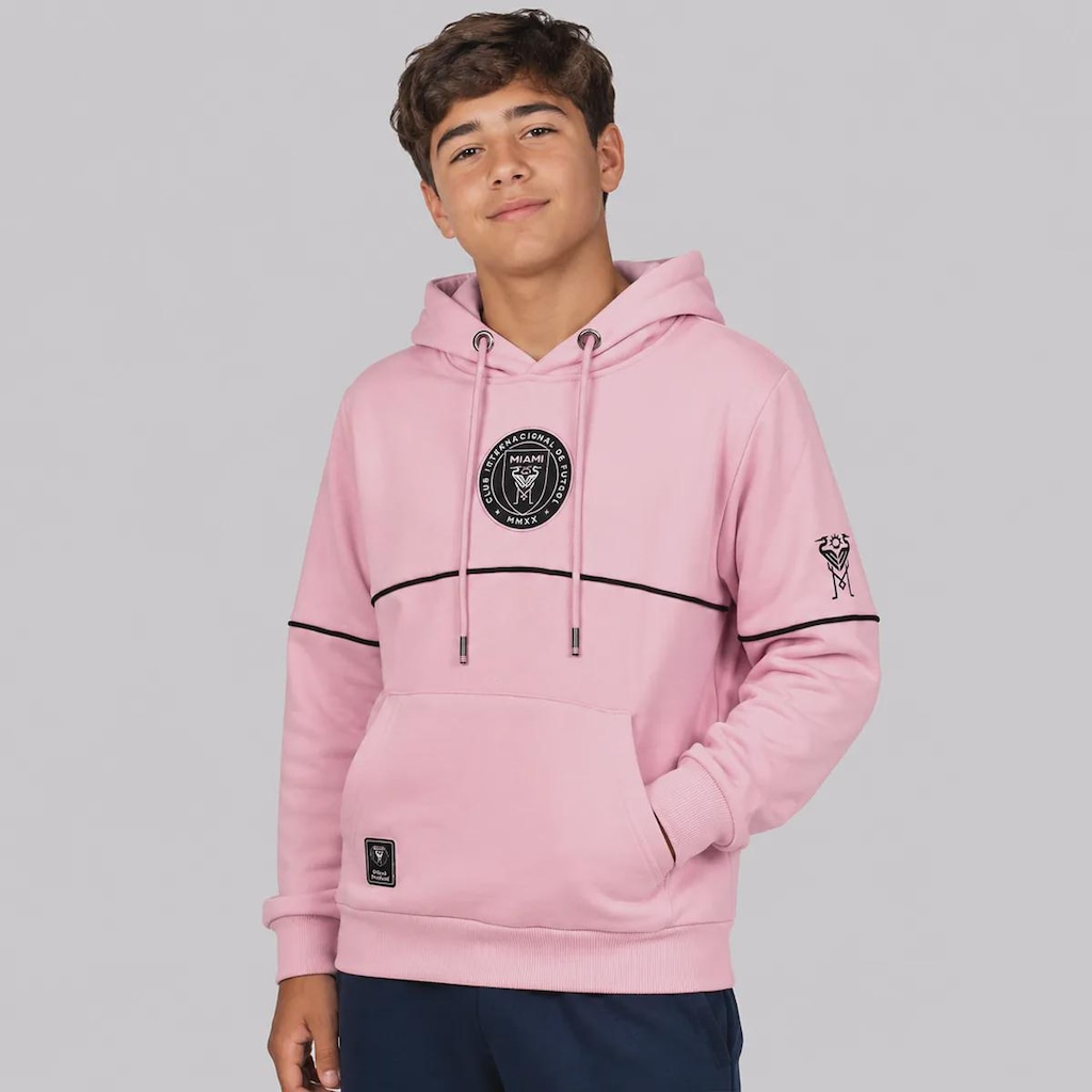 Imagem 3 do produto Blusão de Moletom Inter Miami Canguru Infantil