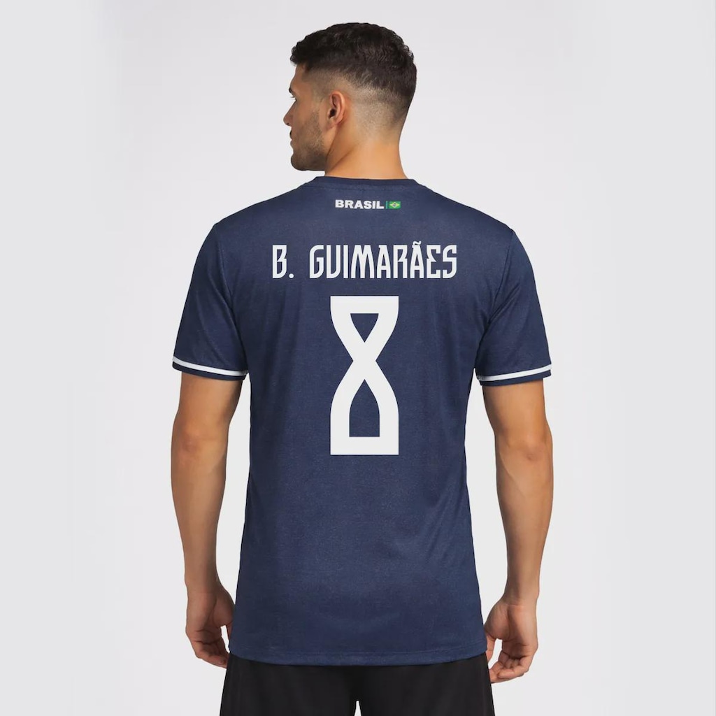Camisa Brasil Xodó 8 B. Guimarães Masculina
