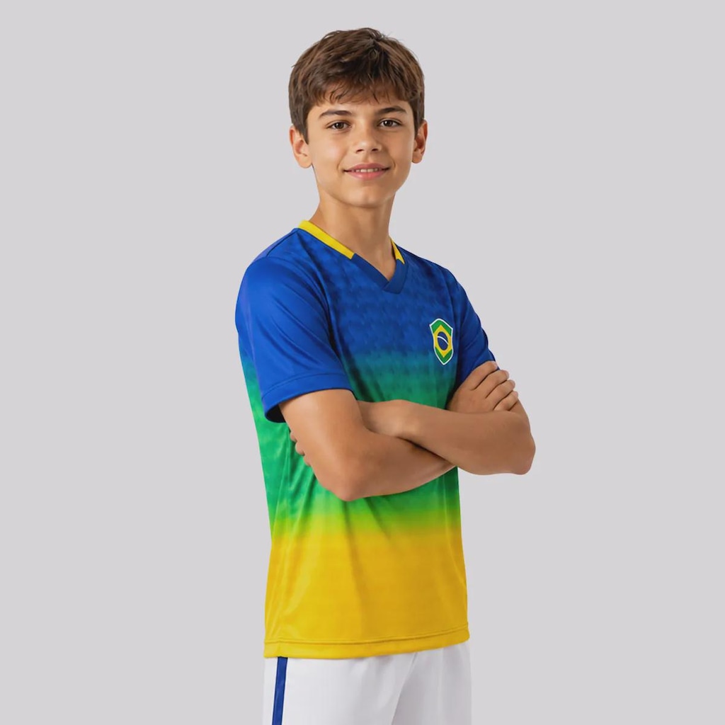 Imagem 2 do produto Camisa Brasil Samba Infantil