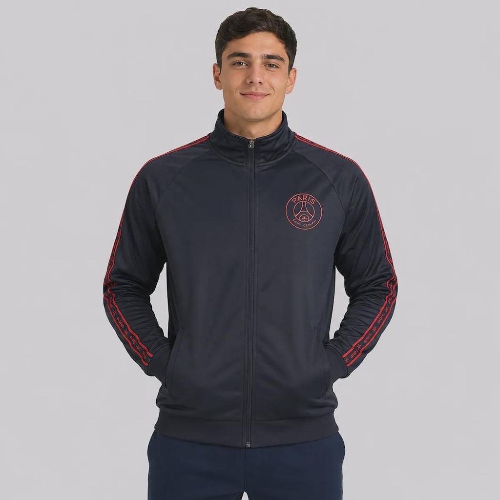 Jaqueta PSG Parisien Helanca Masculina