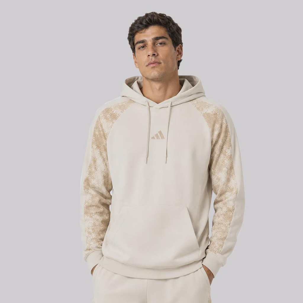Blusão de Moletom adidas Camo Print HD Masculino