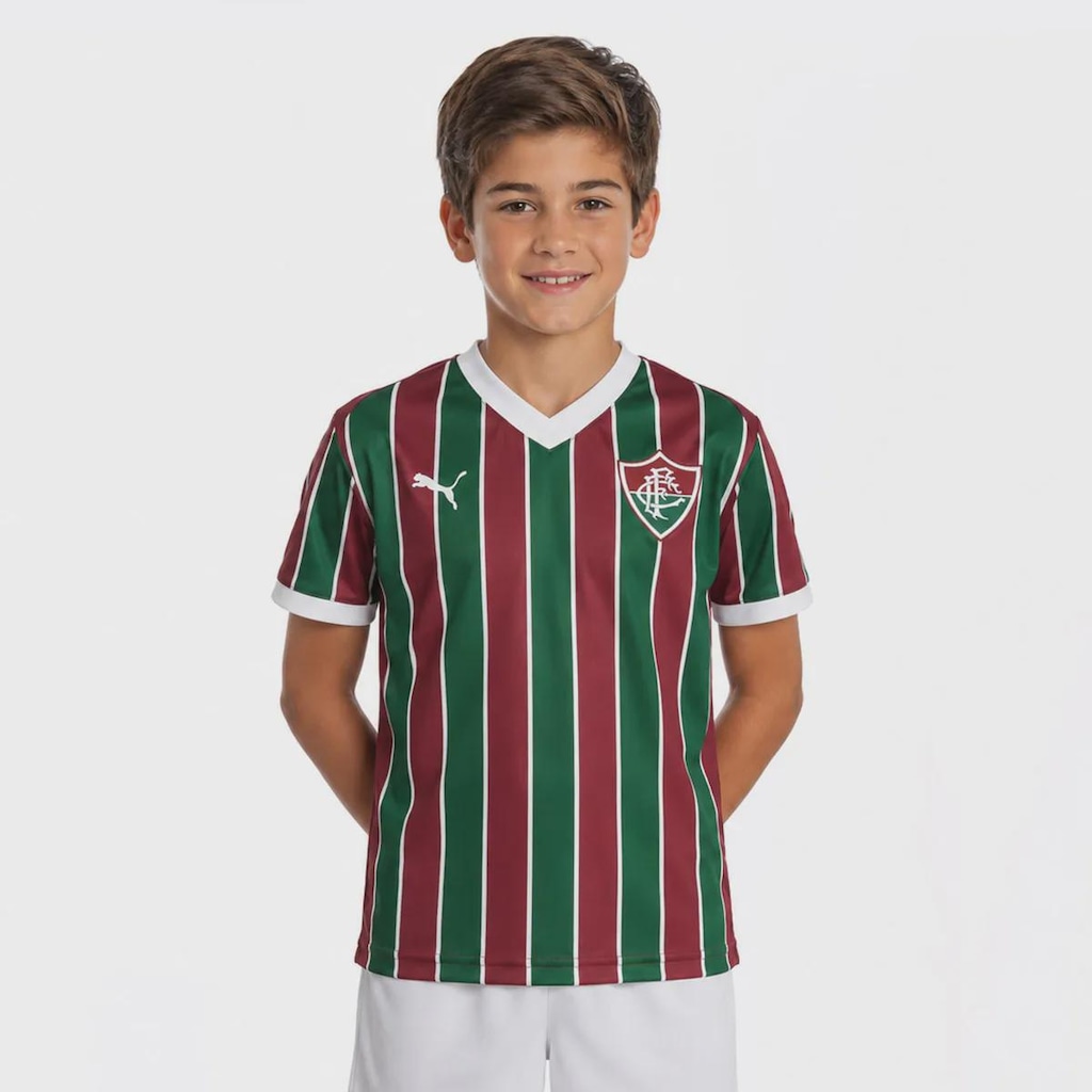Camisa do Fluminense I 26/27 Puma Infantil
